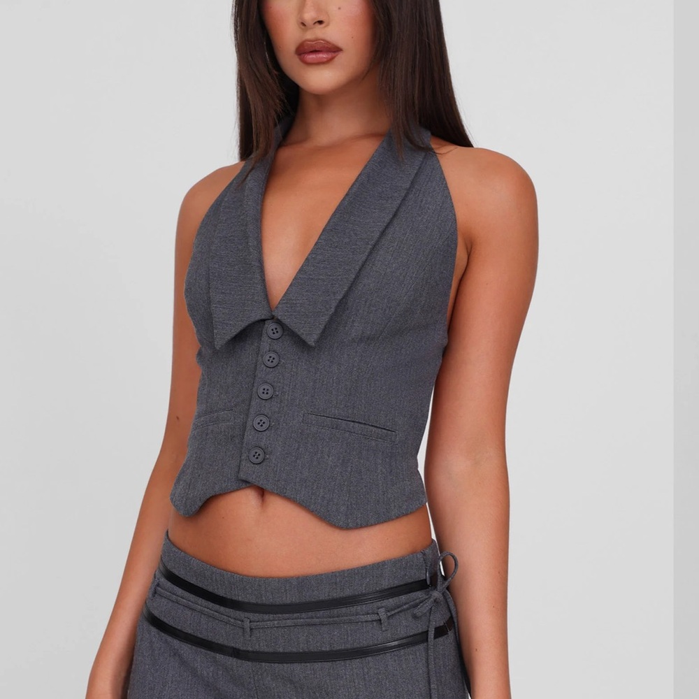 Tiger Mist Fedra Vest and Kittie Short Set